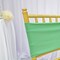 10 Pieces Sage Green Spandex Chair Bands for Banquet Chairs 7 x 13 Inches